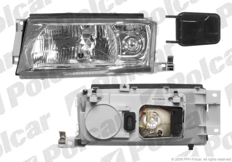 Фара основная | SKODA OCTAVIA, 01- Polcar 692109T