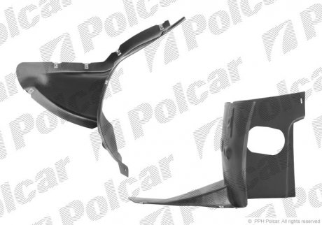 Подкрылок передний правый Polcar 6922FP1Q (фото 1)