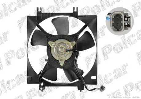 Вентилятор радиатора Polcar 720823W2