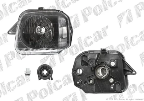 Фара основная | JIMNY 98- Polcar 740910E