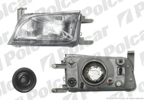 Фара основна | SUBARU JUSTY, 97- Polcar 742210E
