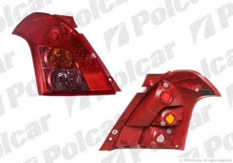 Ліхтар задній | SWIFT, 05-10 Polcar 7423872E