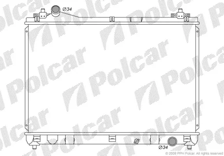 Радіатори охолодження | GRAND VITARA II (JT, Polcar 7426083K