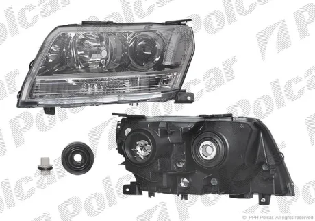 Фара основная | GRAND VITARA, 05- Polcar 7426091E