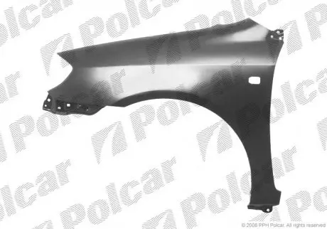 Крило переднє Polcar 811401