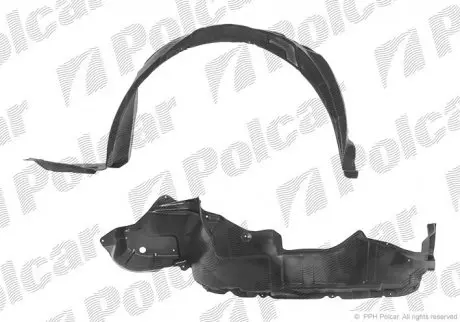 Подкрылок Polcar 8117FL1