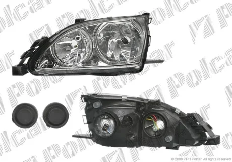 Фара основна | TOYOTA AVENSIS, 01- Polcar 8124091E