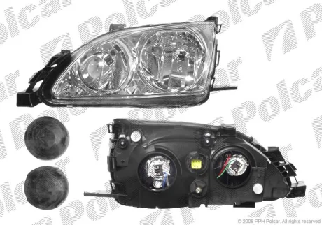 Фара основна | TOYOTA AVENSIS, 01- Polcar 8124102E