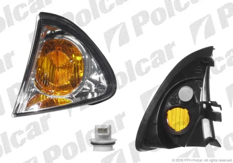 Указатель поворота передний | TOYOTA AVENSIS, 01- Polcar 8124191E