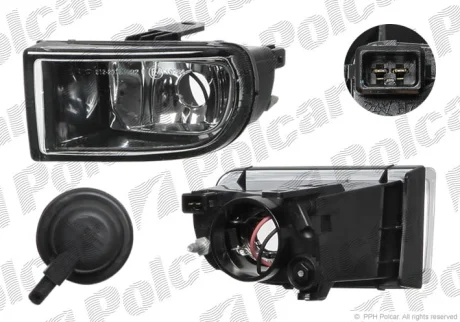 Фара передняя | TOYOTA AVENSIS, 01- Polcar 812430E