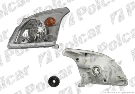 Фара основна | LAND CRUISER 03- Polcar 8178091E