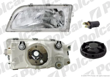 Фара основная | VOLVO S40 / V40, 96- Polcar 904009E