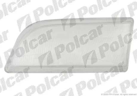Стекло фары | VOLVO S40 / V40, 96- Polcar 9040110E