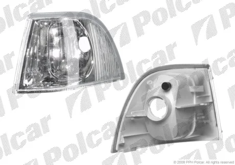 Указатель поворота передний | VOLVO S40 / V40, 96- Polcar 9040194E