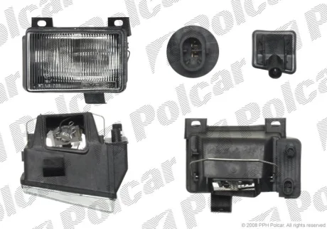 Фара передня | VOLVO S40 / V40, 96- Polcar 904029E