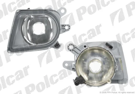 Фара передня | VOLVO S40 / V50, 04- Polcar 9042301E