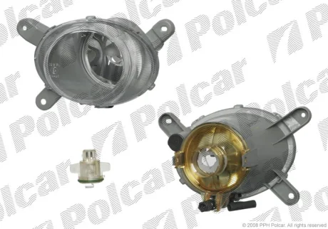 Фара передня | S60, 03.04-03.09 Polcar 9061292E