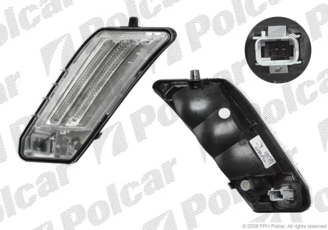 Фонарь габаритный | XC60, 05.08- Polcar 9065192V