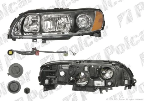 Фара основная | VOLVO V70, 03.04- Polcar 907310E