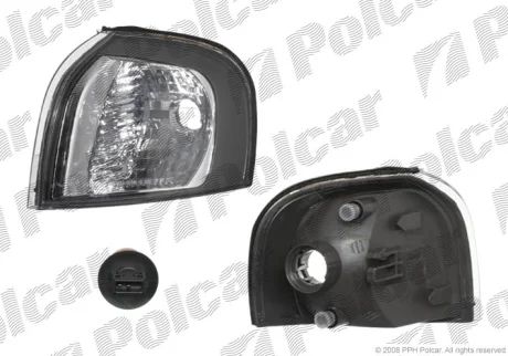 Указатель поворота передний | VOLVO S80, 98- Polcar 908019E