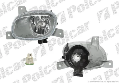 Фара передня | VOLVO S80, 98- Polcar 9080300E