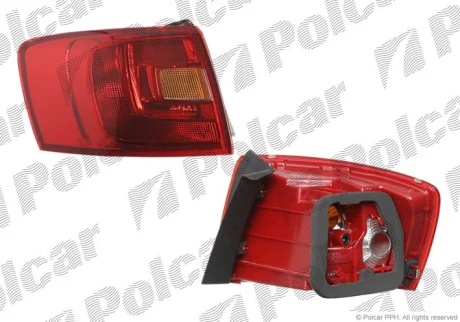 Ліхтар задній | JETTA, 10-18 Polcar 950388E
