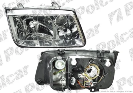 Фото фара основна | vw BORA, 11.98- Polcar 951209E Фара основна | vw BORA, 11.98- Polcar 951209E