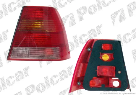 Фонарь задний | vw BORA, 11.98- Polcar 9512880E