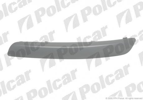 Накладка бампера переднього ліва Polcar 95130715 (фото 1)