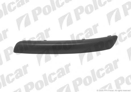 Накладка бампера переднього ліва Polcar 951307-5 (фото 1)