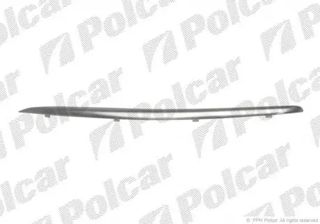 Накладка решетки бампера Polcar 9514277