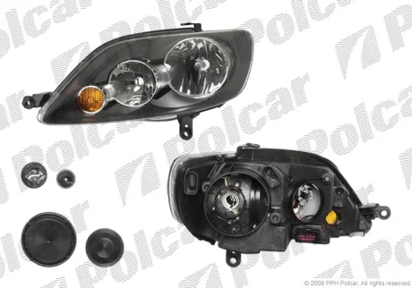 Фара основная | GOLF V PLUS, 05- Polcar 9515090E