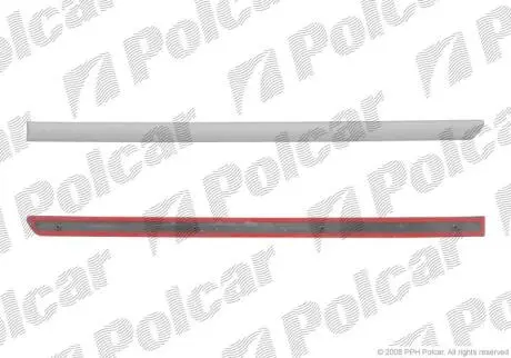 Накладка дверей vw POLO, 94- Polcar 95240046