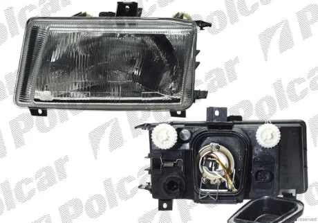 Фара основная | vw CADDY II, 95- Polcar 9524104E