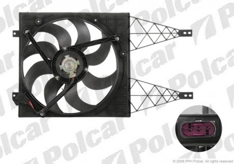 Вентилятор радиатора Polcar 952523W1Q