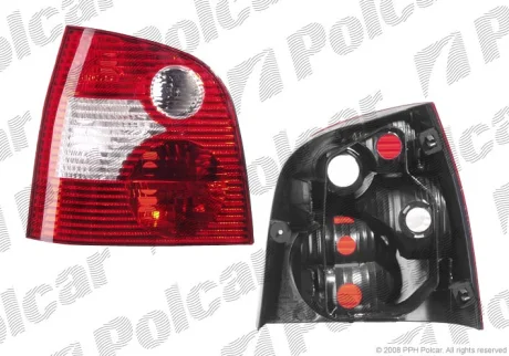 Ліхтар задній | vw POLO HB, 09.01- Polcar 952687E