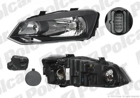 Фара основная Polcar 953309E