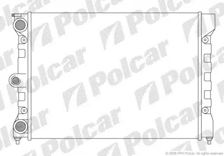 Радиатор Polcar 953408A1