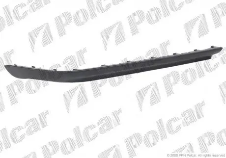 Спойлер бампера переднього Polcar 9537252
