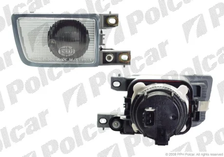 Фара передняя | vw GOLF III, 92- Polcar 9538290E