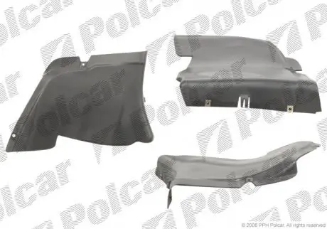 Защита бампера нижняя Polcar 9538FL4