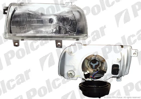 Фара основна | vw VENTO,01.92-10.98 Polcar 953909E