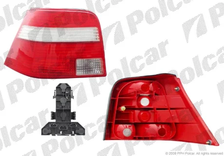 Фонарь задний | vw GOLF IV, 97- Polcar 9541880E