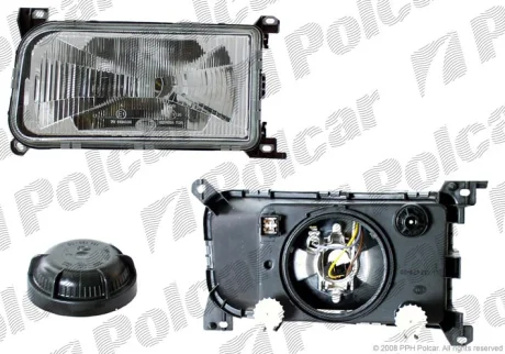 Фара основная | vw PASSAT (B3), 88- Polcar 9546090E