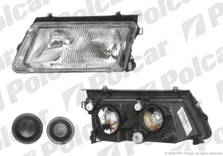 Фара основна | vw PASSAT (B5), 97- Polcar 954809H