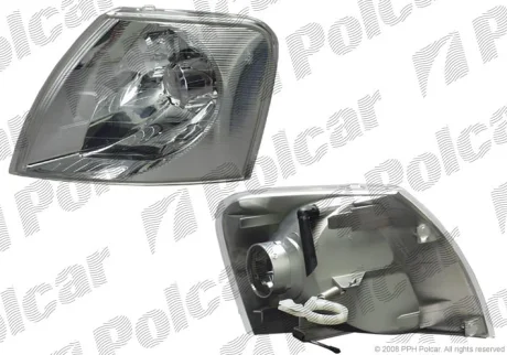 Указатель поворота передний | vw PASSAT (B5), 97- Polcar 9548192E