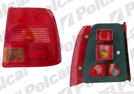 Фонарь задний | vw PASSAT (B5), 97- Polcar 9548882E