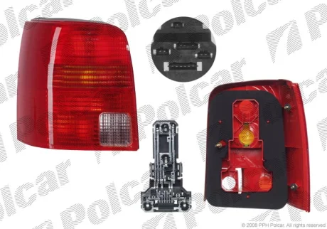 Фонарь задний | vw PASSAT (B5), 97- Polcar 9548883E