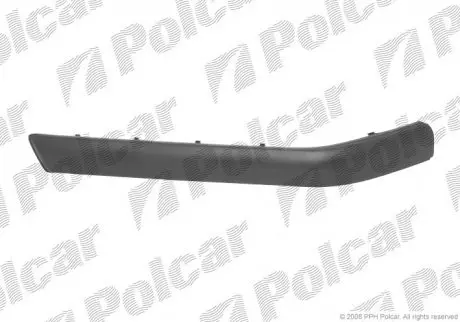Накладка бампера Polcar 9548967