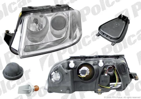 Фото фара основна | vw PASSAT (B5), 01- Polcar 954909H Фара основна | vw PASSAT (B5), 01- Polcar 954909H